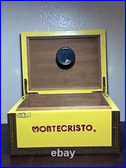 Montecristo Humidor Measures 10 L x 7 3/4 W x 5 H Cigar Box Limited Edition