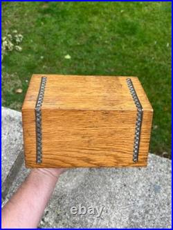 Musical Box Dog Kennel Cigar Humidor 19th Century Bronze Antique Black Forest