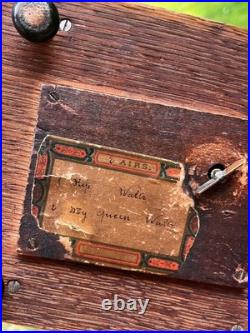 Musical Box Dog Kennel Cigar Humidor 19th Century Bronze Antique Black Forest