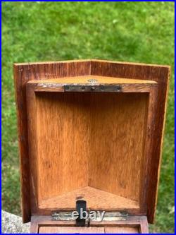 Musical Box Dog Kennel Cigar Humidor 19th Century Bronze Antique Black Forest