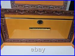 My Father Cigars Flor de Las Antillas Double Layer Humidor NEW RARE HTF My Father Cigars Flor de Las Antillas Double Layer Humidor NEW RARE HTF