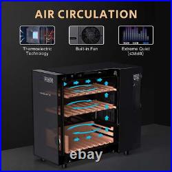 NEEDONE 23L Electric Cigar Humidor for 150 Counts, Cooling Control System, With S