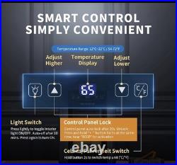 NEEDONE Electric Cigar Humidor 8L with Heating and Cooling Quiet Control Syst