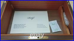 New Davidoff Humidor Cigar Case brown No. 800 Acajou Nature Mahogany with box