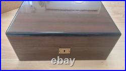 New Davidoff Humidor Cigar Case brown No. 800 Acajou Nature Mahogany with box