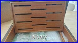 New Davidoff Humidor Cigar Case brown No. 800 Acajou Nature Mahogany with box