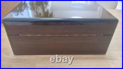 New Davidoff Humidor Cigar Case brown No. 800 Acajou Nature Mahogany with box