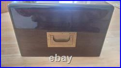 New Davidoff Humidor Cigar Case brown No. 800 Acajou Nature Mahogany with box