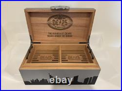 New In Box Limited Edition Drew Estate DE 25 Anniversary Humidor Liga Privada