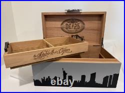 New In Box Limited Edition Drew Estate DE 25 Anniversary Humidor Liga Privada
