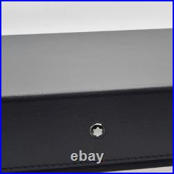New Montblanc Sartorial Cigar Travel Humidor Cedar/Black Leather Case/Box 119298