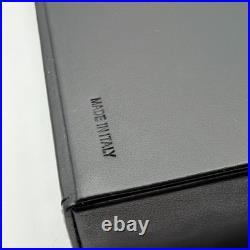 New Montblanc Sartorial Cigar Travel Humidor Cedar/Black Leather Case/Box 119298