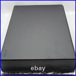 New Montblanc Sartorial Cigar Travel Humidor Cedar/Black Leather Case/Box 119298