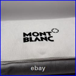 New Montblanc Sartorial Cigar Travel Humidor Cedar/Black Leather Case/Box 119298