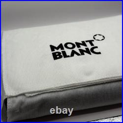 New Montblanc Sartorial Cigar Travel Humidor Cedar/Black Leather Case/Box 119298