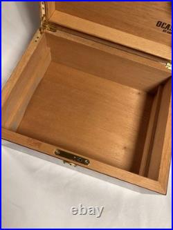 Ocaso Savoy Cigar Humidor 11.75x 9.5x 5 No Key Surface Scratches