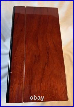Ocaso Savoy Cigar Humidor 11.75x 9.5x 5 No Key Surface Scratches