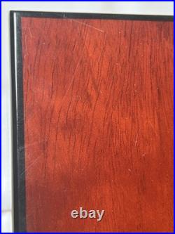 Ocaso Savoy Cigar Humidor 11.75x 9.5x 5 No Key Surface Scratches