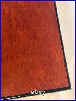 Ocaso Savoy Cigar Humidor 11.75x 9.5x 5 No Key Surface Scratches