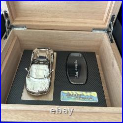 Official Ferrari 488 Spider Carbon Fiber & Wood Cigar Box Humidor Never Used Official Ferrari 488 Spider Carbon Fiber & Wood Cigar Box Humidor Never Used