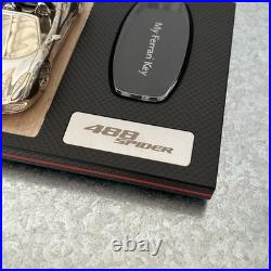 Official Ferrari 488 Spider Carbon Fiber & Wood Cigar Box Humidor Never Used Official Ferrari 488 Spider Carbon Fiber & Wood Cigar Box Humidor Never Used