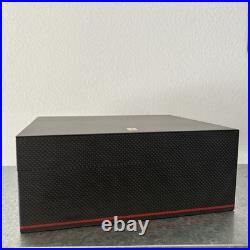 Official Ferrari 488 Spider Carbon Fiber & Wood Cigar Box Humidor Never Used Official Ferrari 488 Spider Carbon Fiber & Wood Cigar Box Humidor Never Used