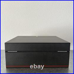 Official Ferrari 488 Spider Carbon Fiber & Wood Cigar Box Humidor Never Used Official Ferrari 488 Spider Carbon Fiber & Wood Cigar Box Humidor Never Used