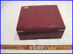 Old Cherry Wood-wooden Thompson Cigar Humidor Box