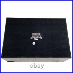 Old Glory American Flag 100ct Cigar Humidor Box with Humidifier + Hygrometer