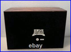 Old Glory American Flag Medium Cigar Humidor Wood Box 25 To 50 Cigar Storage