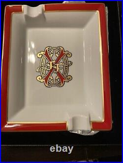 Opus X Limited Edition Red And White Ashtray. Porcelain Brand New In The Box