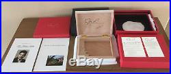 Opus X Opus 6 2015 White Humidor with Fuente Story and 20 years of Opus X Book