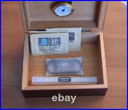 Original Bernard L. Madoff Wooden Cigar Humidor Box