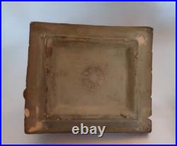 Outstanding Terracotta Pug Dog withPuppies Small Tobacco Humidor/Box Antique Outstanding Terracotta Pug Dog withPuppies Small Tobacco Humidor/Box Antique