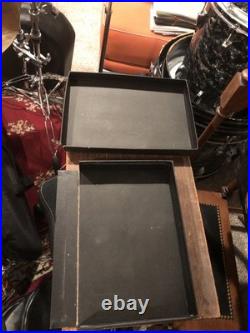 PARTAGAS LEATHER CIGAR HUMIDOR TRAVEL CASE EUROPEAN MARKET with Box