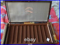 Padron 60th Anniversary 2024 Maduro Empty Wooden Cigar Humidor Box with Outer Box