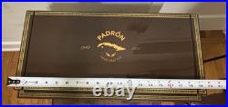 Padrón 60th Anniversary Empty Cigar Box Collector Display Case Humidor Style