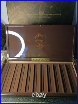 Padron 60th Anniversary Large Empty Wooden Cigar Box Humidor Limited Edition