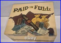 Paid In Full Brand Cigar Box Humidor Secret Hidden Draw Holds Cigars Jewelry