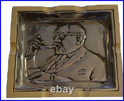 Pappy Van Winkle Drew Estate Cigar Ashtray & 15 ct. Travel Humidor Unused