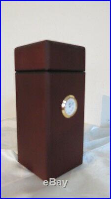 Park Lane Vertical Cedar High Gloss 16 Cigar Complete Box/Humidor Cedar/Walnut