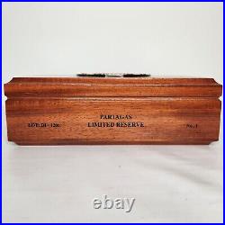 Partagas Limited Reserve Decadas 1996 EMPTY Wood Cigar Box With Trays