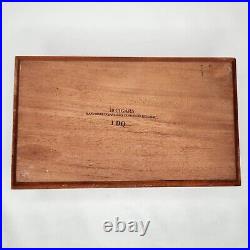 Partagas Limited Reserve Decadas 1996 EMPTY Wood Cigar Box With Trays
