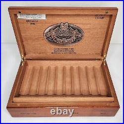 Partagas Limited Reserve Decadas 1996 EMPTY Wood Cigar Box With Trays