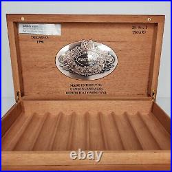 Partagas Limited Reserve Decadas 1996 EMPTY Wood Cigar Box With Trays