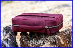 Personalized leather cigar case Travel humidor Cigar travel case Cigars holder Personalized leather cigar case Travel humidor Cigar travel case Cigars holder