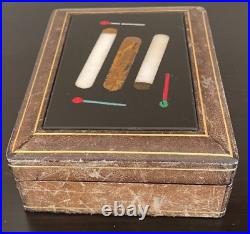 Pietra Dura Cigarette/cigar Humidor Box