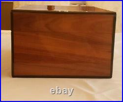 Polished Wooden Cigar Humidor Box