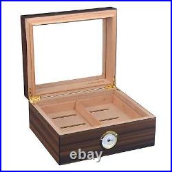 Portable Cigar Box Travel Cedar Wood Case Humidor Holder Women Men Gifts