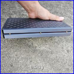 Portable Cigar Box Ultra-Thin Aluminum 5-piece Pack Travel Cigar Humidor